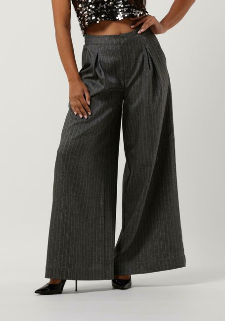 Grijze GESTUZ Wijde broek ALINAGZ LW PANTS - large