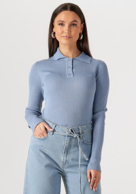 Lichtblauwe ENVII Tops & T-shirts ENLUNA LS KNIT 7231 - large
