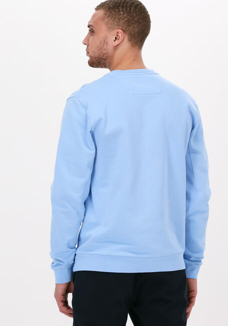 Blauwe CRUYFF Sweater EDUARDO CREWNECK - LOOPBACK GARMENT DYE - large