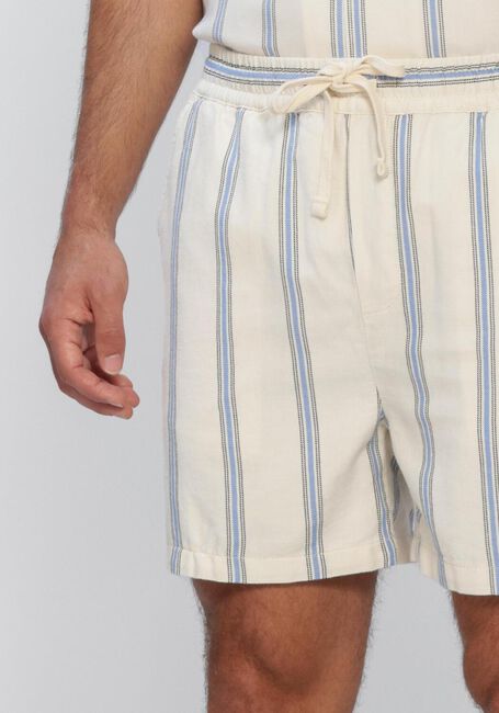 Ecru LES DEUX Korte broek LAWSON STRIPE SHORTS - large