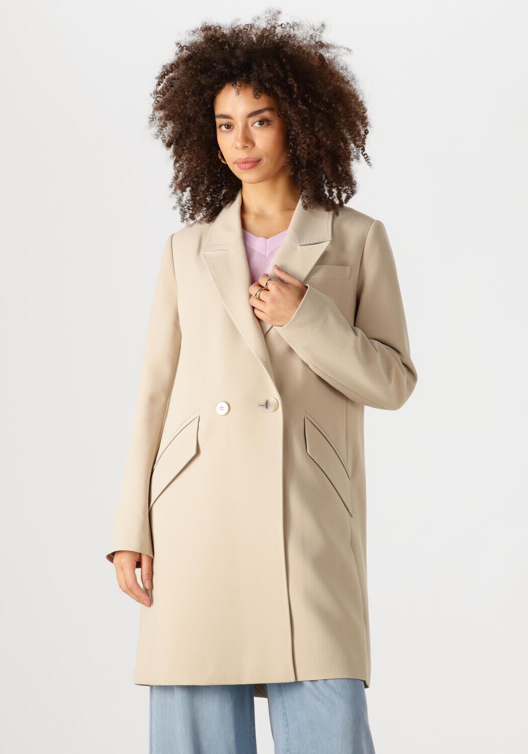 Beaumont Genny Stijlvolle Jas Beige Dames