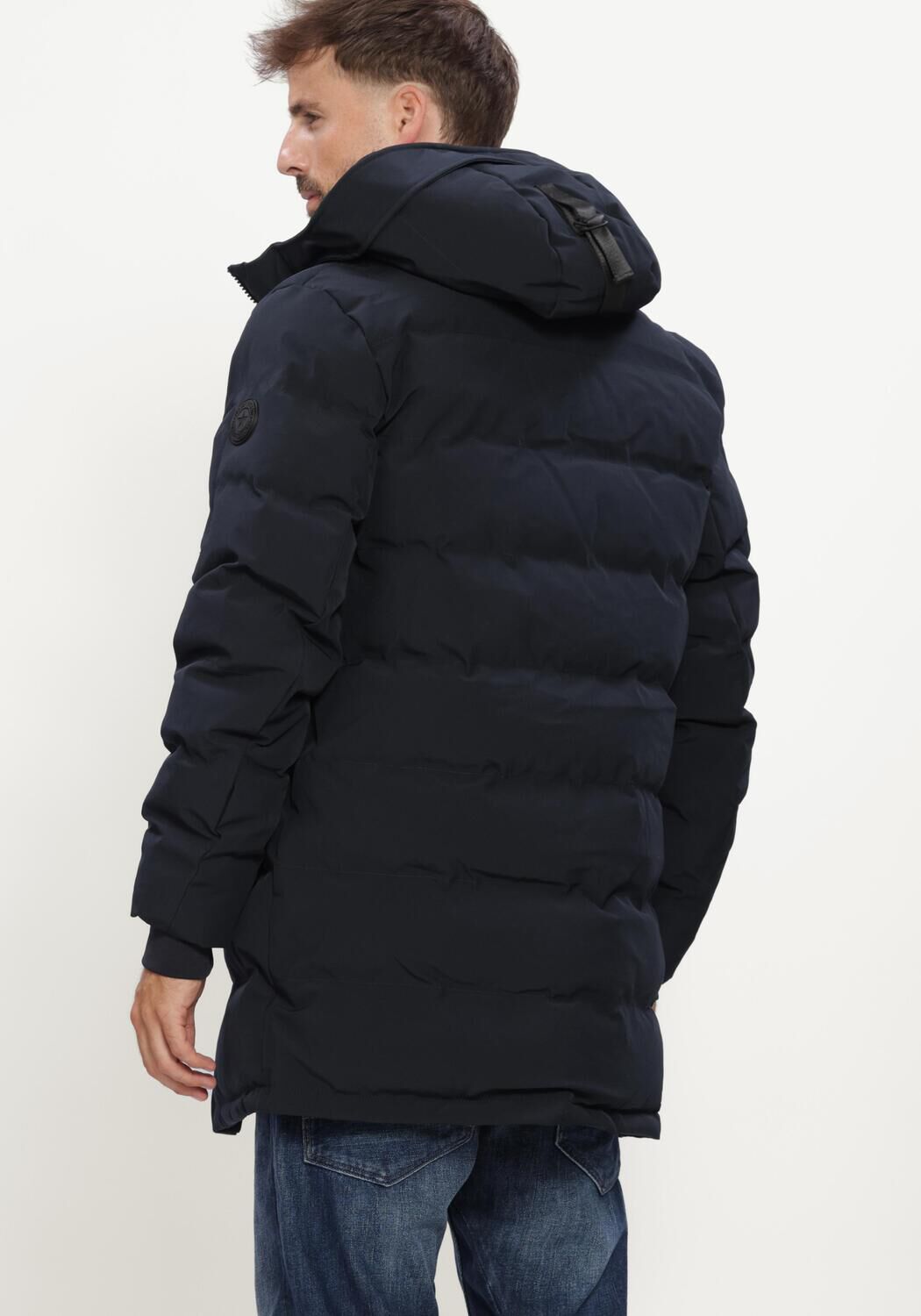 Donkerblauwe AIRFORCE Parka's CHUCK PARKA - large