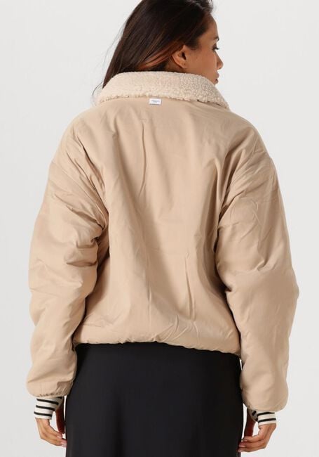 Beige PENN & INK Gewatteerde jas JACKET - large