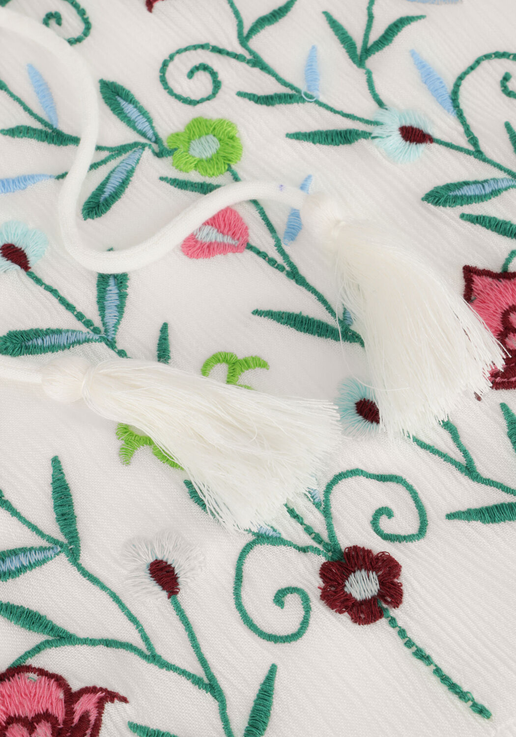 Witte Y.A.S. Mini jurk YASCHELLA 3/4 TUNIC DRESS S. FEST - large