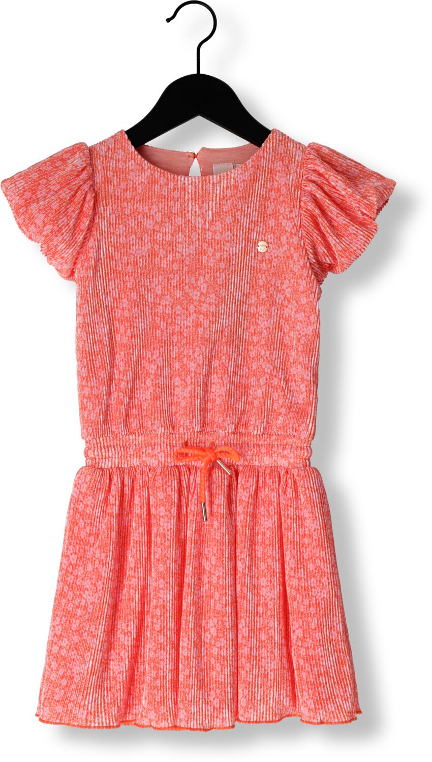 NONO Meisjes Jurken Miron Daisy Dress Koraal