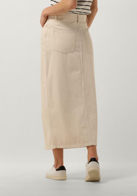 Ecru BY-BAR Midirok ELBA TWILL SKIRT - large