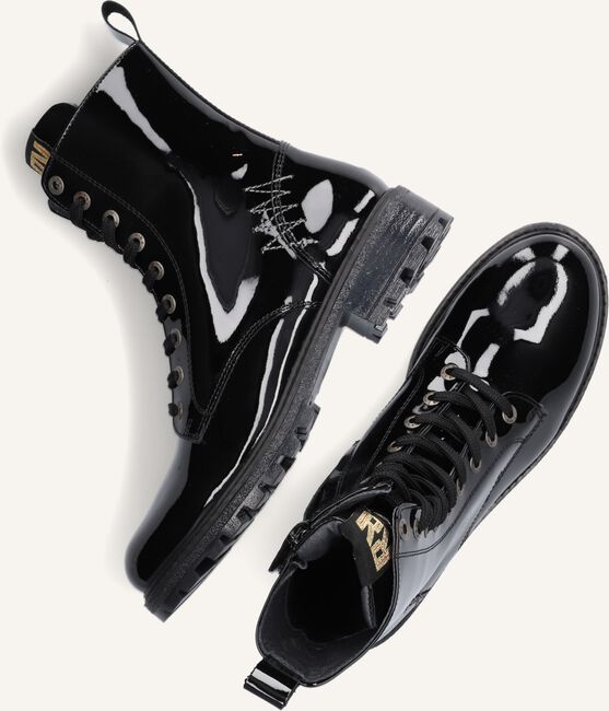 Zwarte RED-RAG Veterboots 12082 Zwarte RED-RAG Veterboots 12082 - large