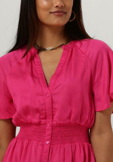 Fuchsia FREEBIRD Mini jurk WV-SATIN-VIS-23-2 - large