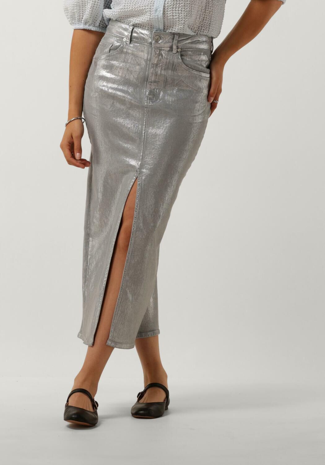 SECOND FEMALE Dames Rokken Aspect Skirt Zilver