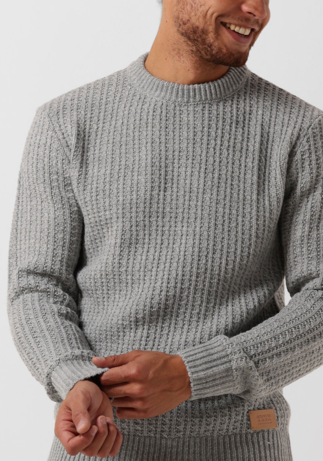 Grijze trui scotch and soda cheap