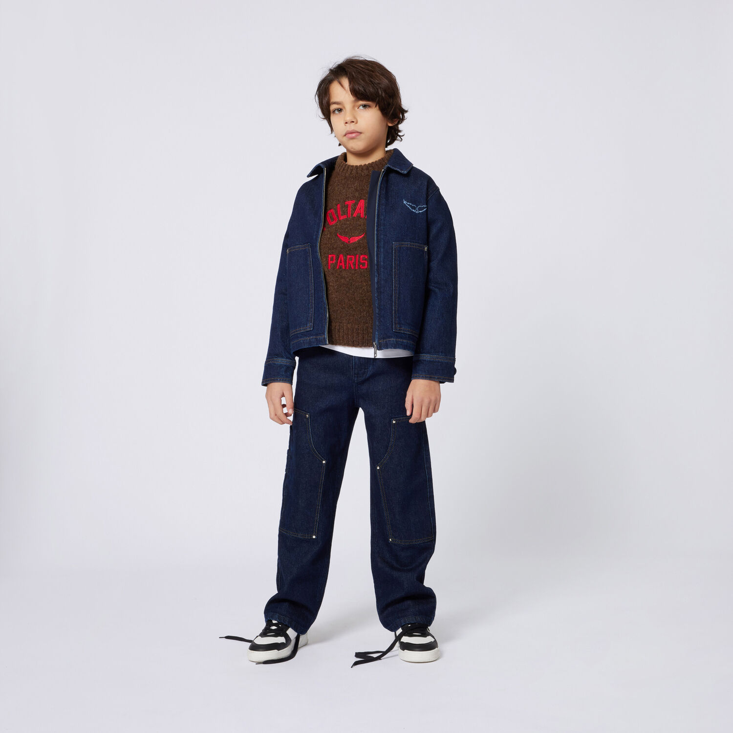 Bruine ZADIG & VOLTAIRE Trui X60527 - large