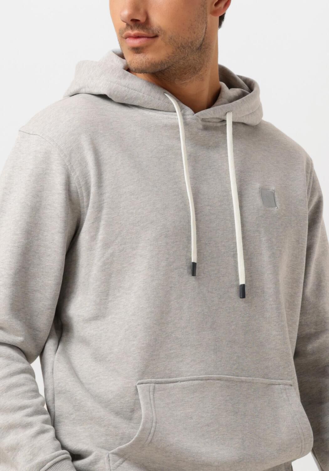 SCOTCH & SODA Heren Truien & Vesten Logo Hoodie Grijs
