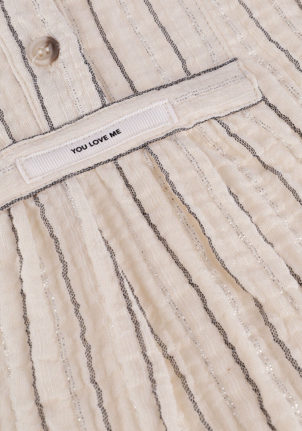 Ecru 10DAYS Blouses OVERSIZED SHIRT LUREX - large