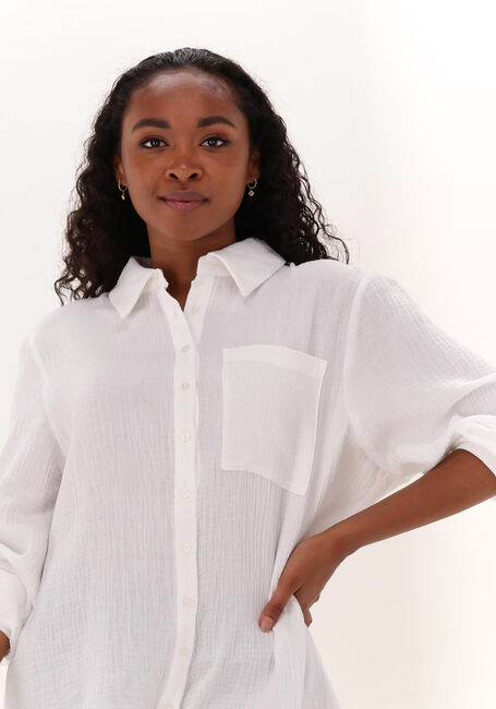 Witte MINUS Blouses MAVINA OVERSIZE SHIRT - large