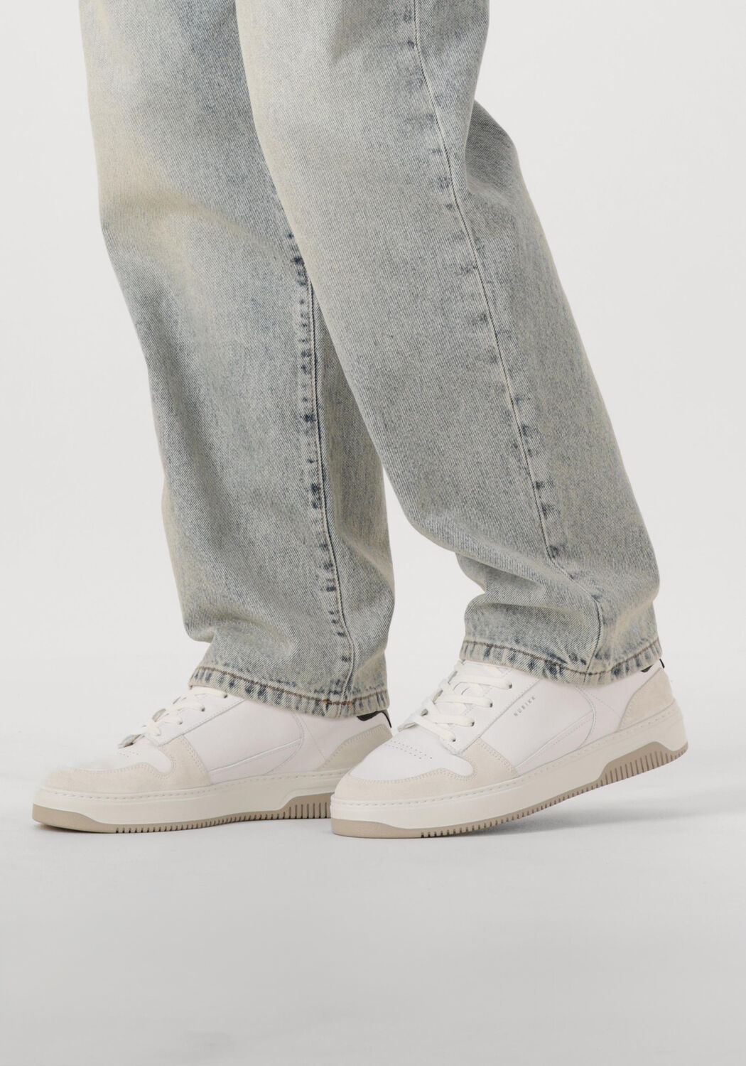Witte NUBIKK Lage sneakers BASKET COURT - large