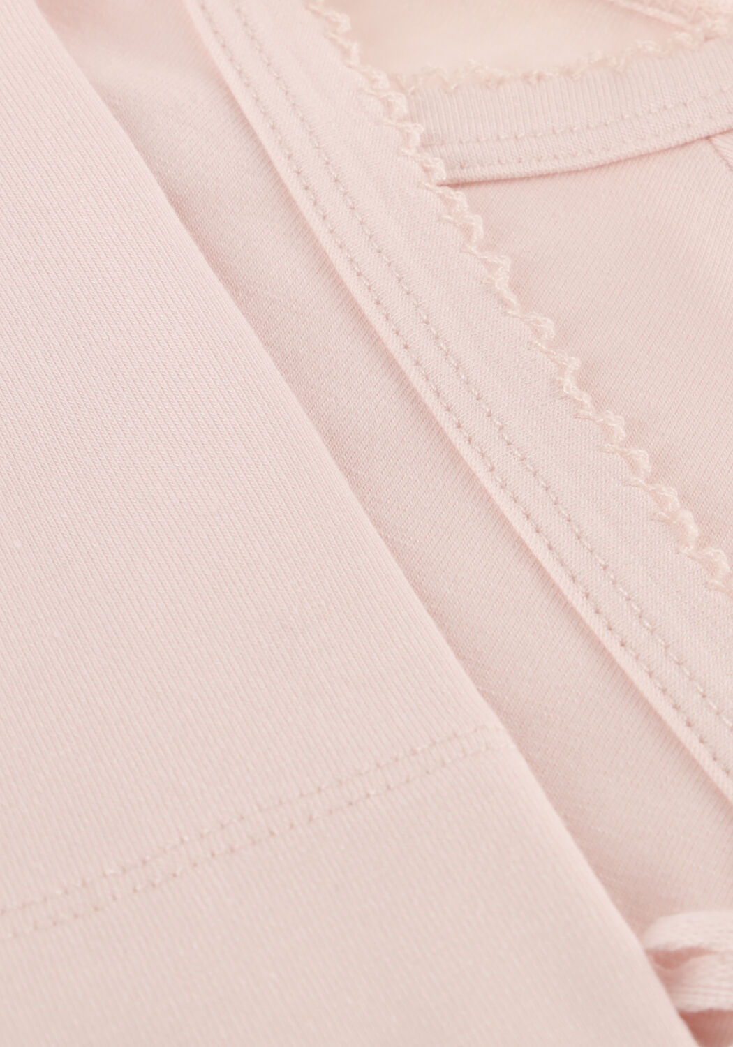 Lichtroze MARMAR COPENHAGEN T-shirt TUT WRAP LS - large