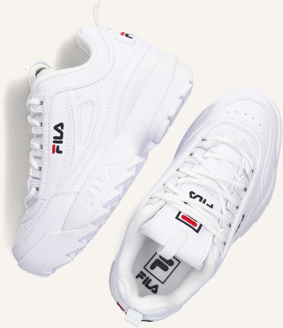 Witte FILA Lage sneakers DISRUPTOR KIDS Witte FILA Lage sneakers DISRUPTOR KIDS - large