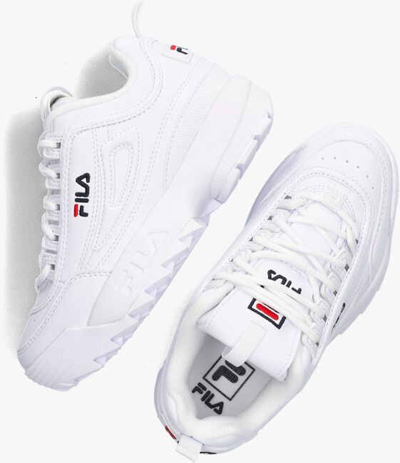 Witte Sneakers Fila Sneakers Wit Wit Fila Kinderschoenen FILA