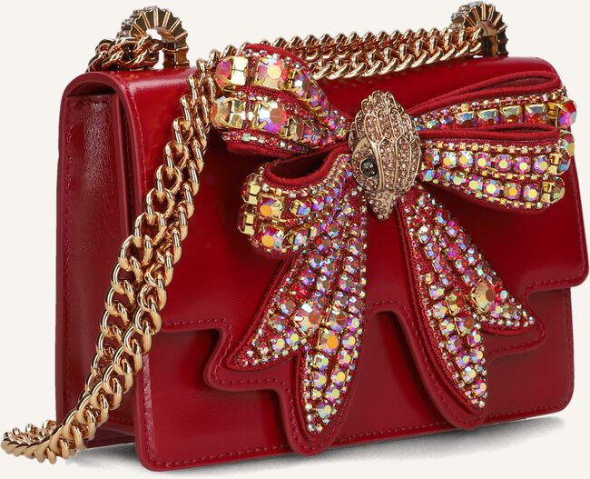 Rode KURT GEIGER LONDON Handtas BOW SMALL SHOREDITCH Rode KURT GEIGER LONDON Handtas BOW SMALL SHOREDITCH - large