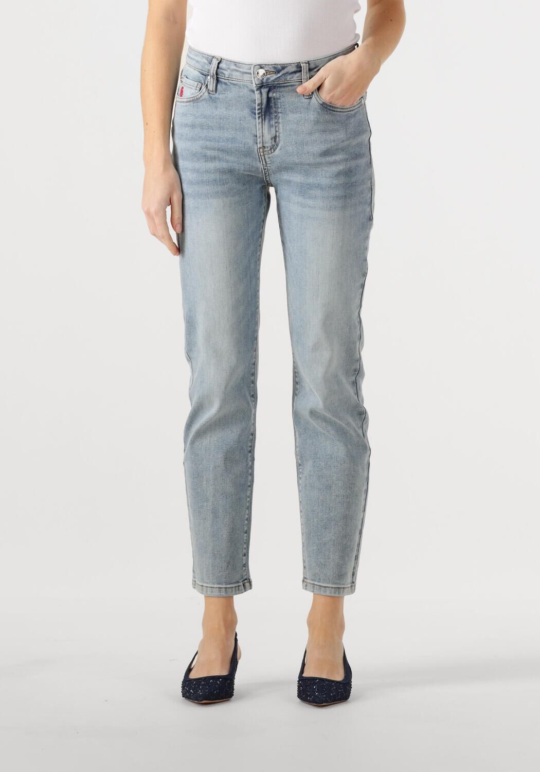 JANICE Dames Jeans Cooper Lichtblauw