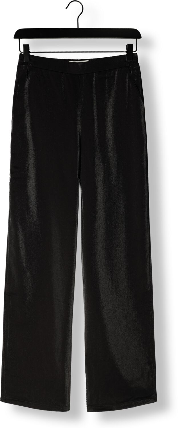 NUKUS Dames Broeken Josephine Pants Shiny Zwart