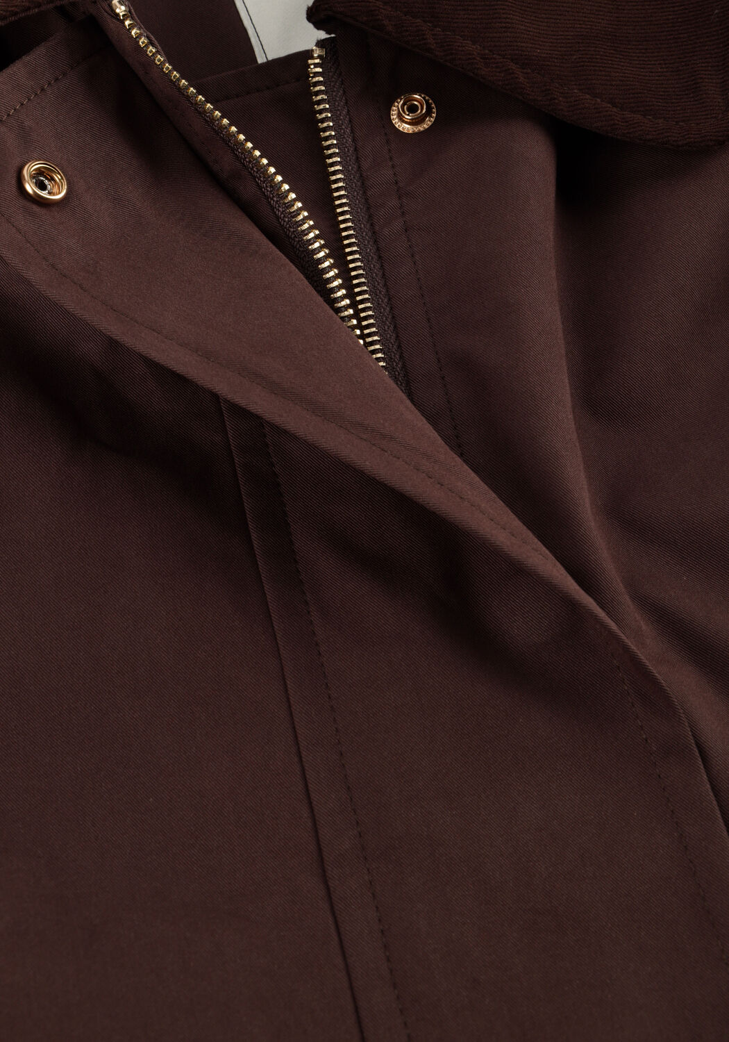 Bruine NEO NOIR Jack ANASTACIA CORD JACKET - large