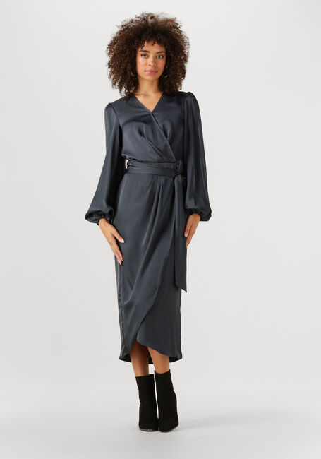 Antraciet NOTRE-V Midi jurk NV-GEMA - large