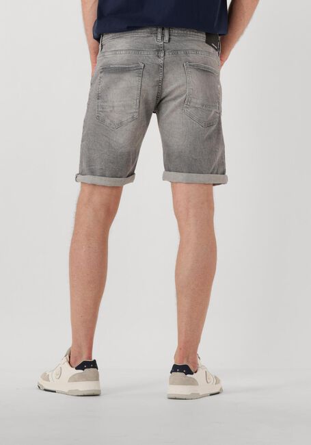 Grijze PURE PATH Shorts THE STEVE SKINNY FIT DENIM SHORTS - large