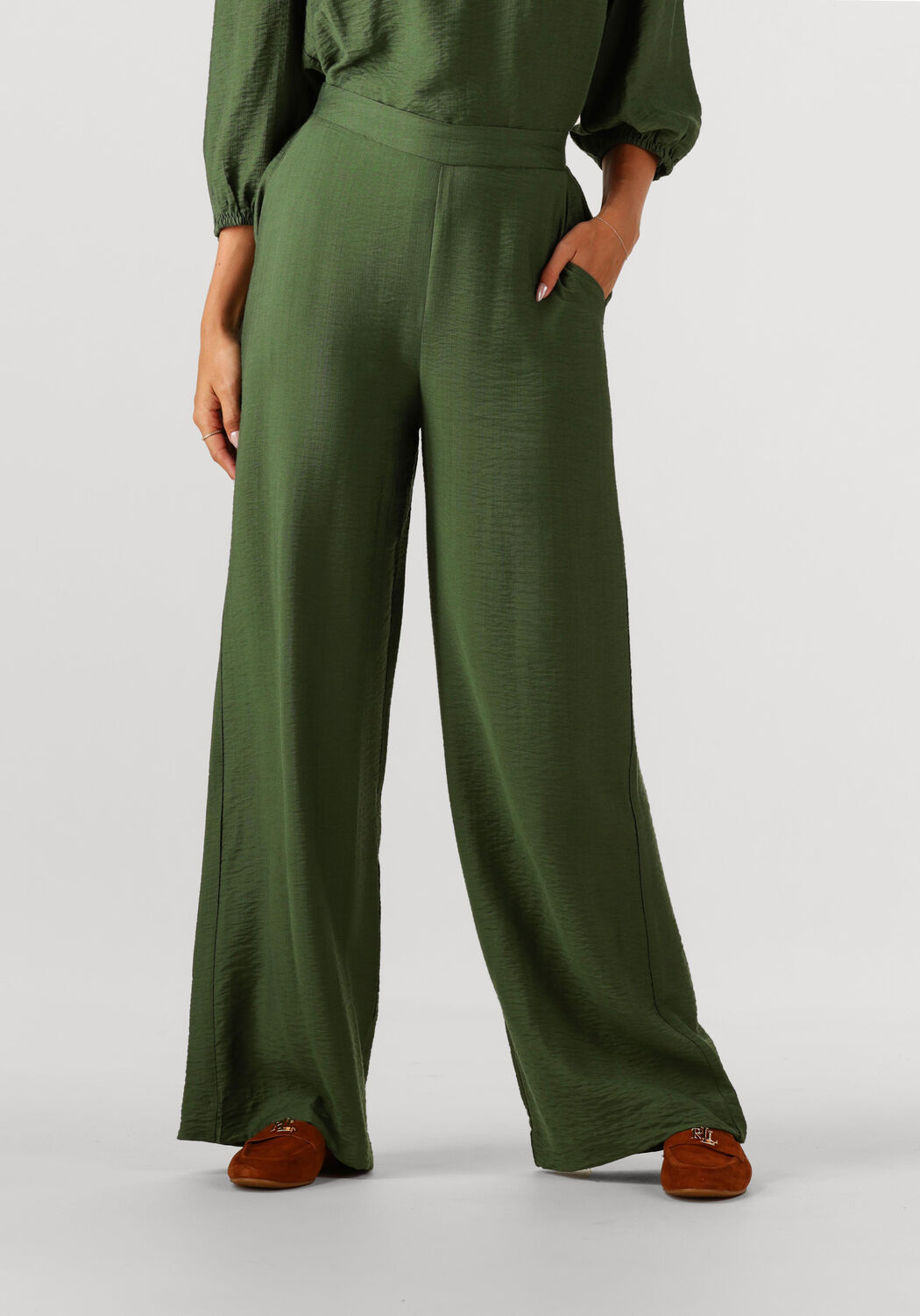MINUS Dames Broeken Seria Pants Olijf