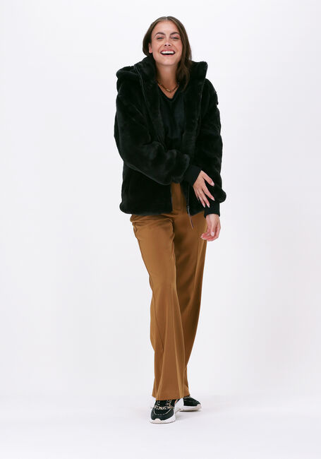 Antraciet MOSCOW Faux fur jas EVELYN - large