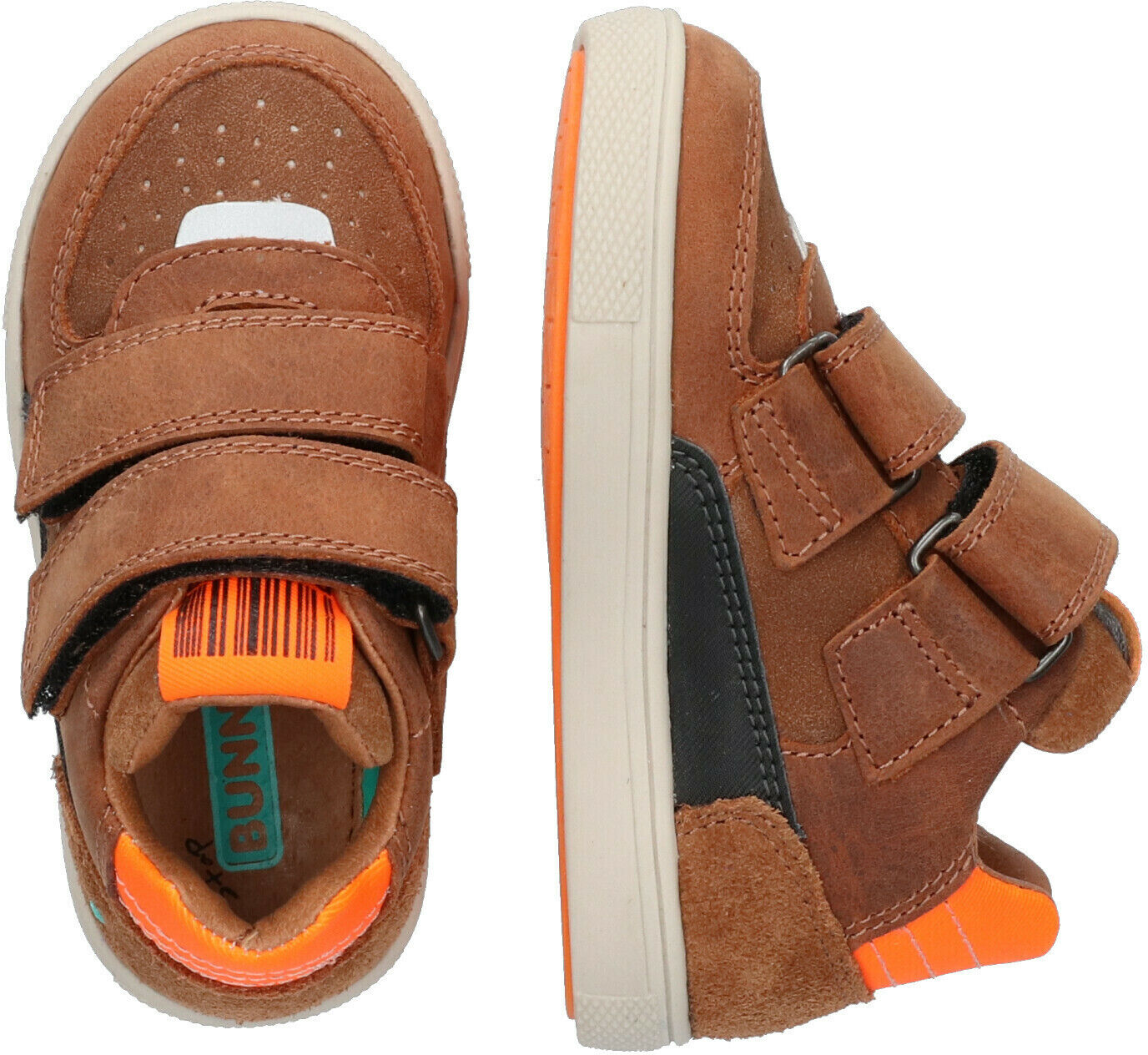 Bruine BUNNIESJR Lage sneakers LUCA LOUW - medium