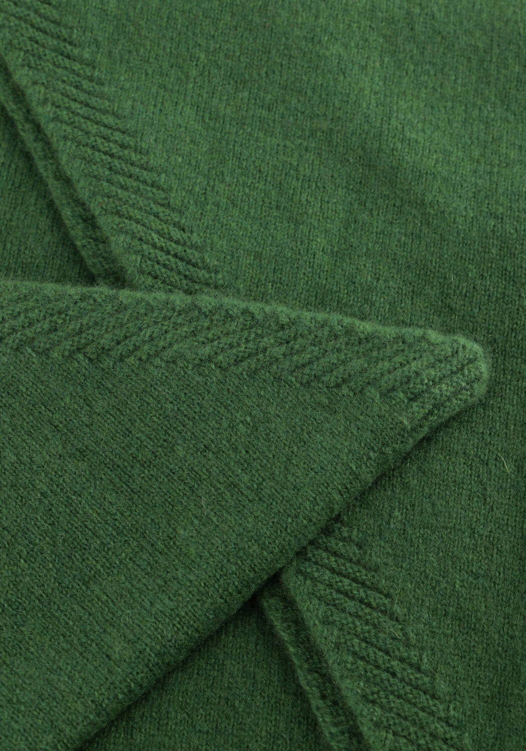 Donkergroene BONNIE STUDIOS Sjaal BONNIE WOOL SCARF - large