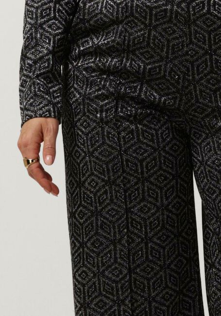 Zwarte MOS MOSH Pantalon ZIMU GLAM PANTS - large