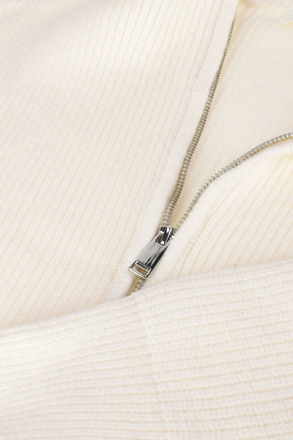 Gebroken wit EDITED Vest LUCILA CARDIGAN - large