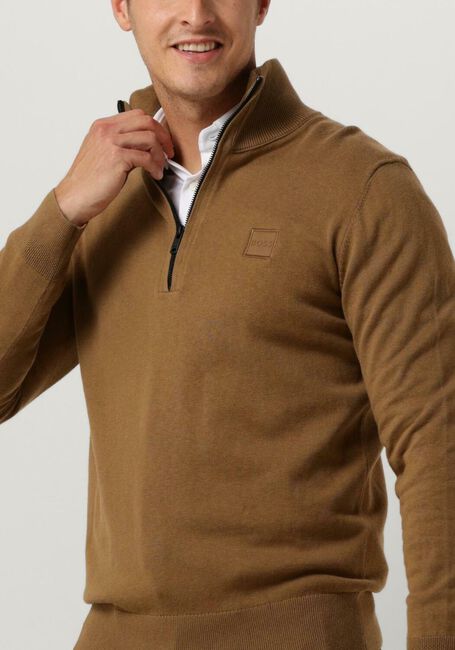 Bruine BOSS ORANGE Trui KANOBIX - large