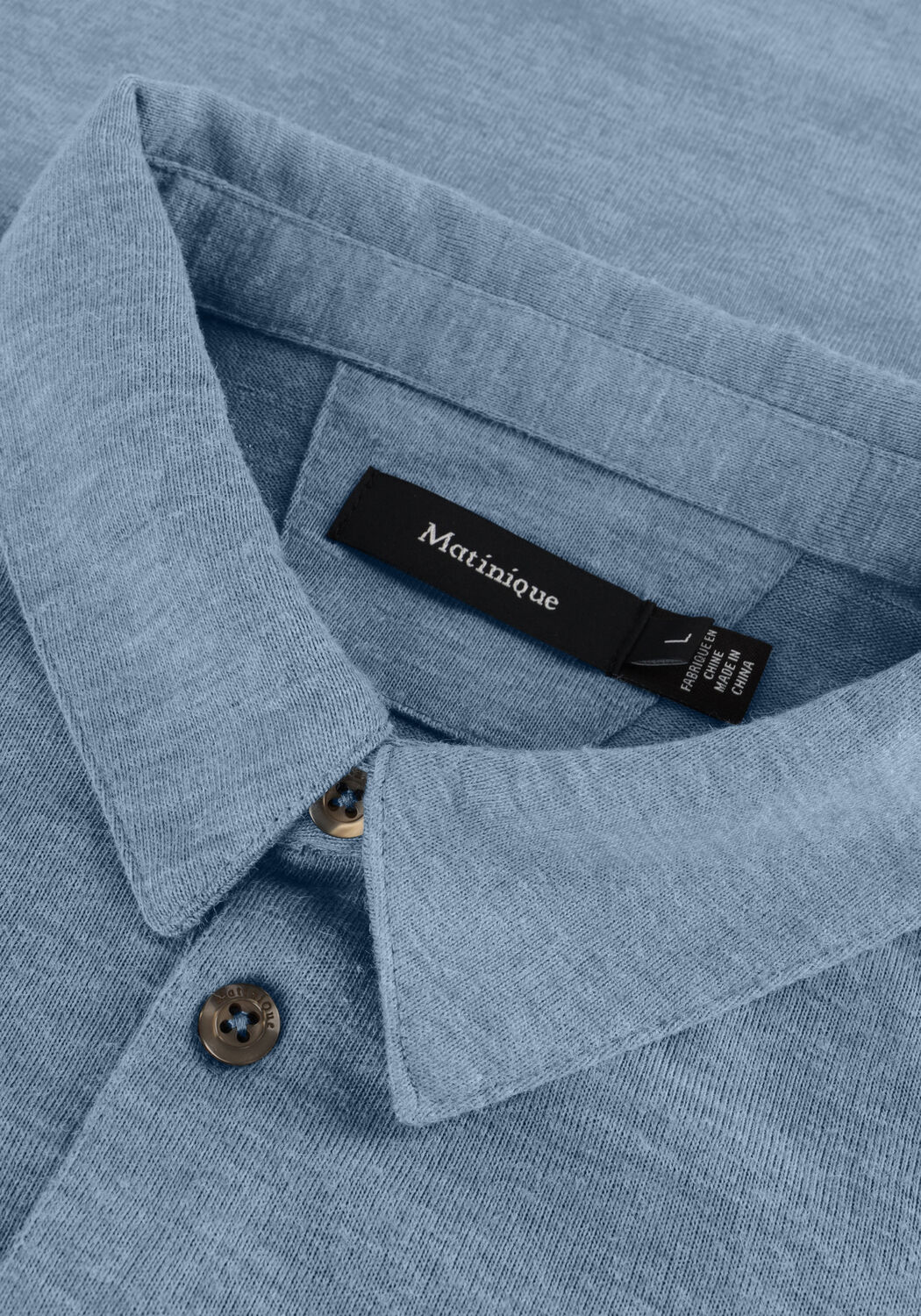 Blauwe MATINIQUE Polo MASANFORD POLO - large