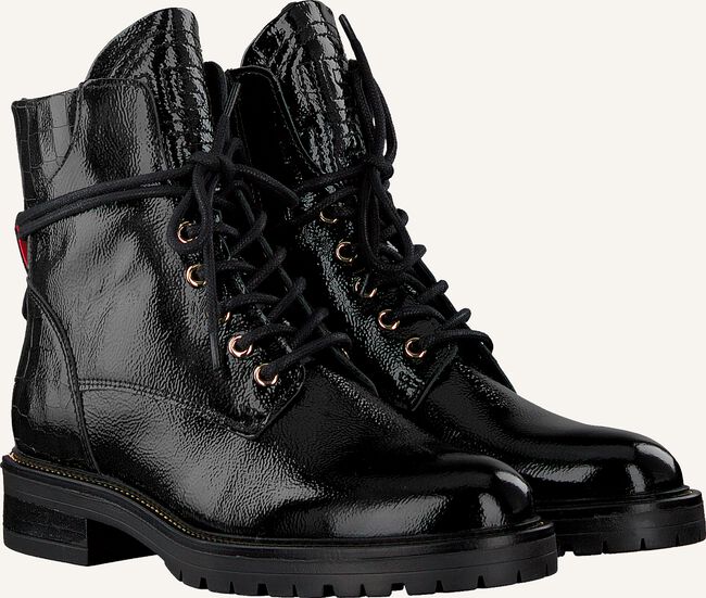 Zwarte HABOOB Veterboots P6668 Zwarte HABOOB Veterboots P6668 - large