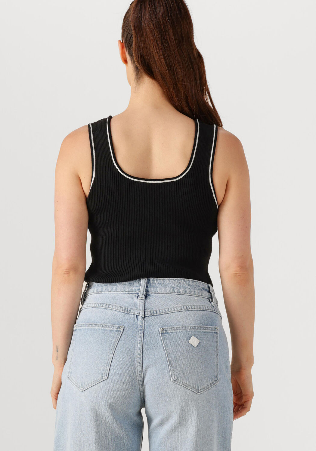 SELECTED FEMME Dames Tops & T-shirts Slfkamma Jenny Sl Knit Top Zwart