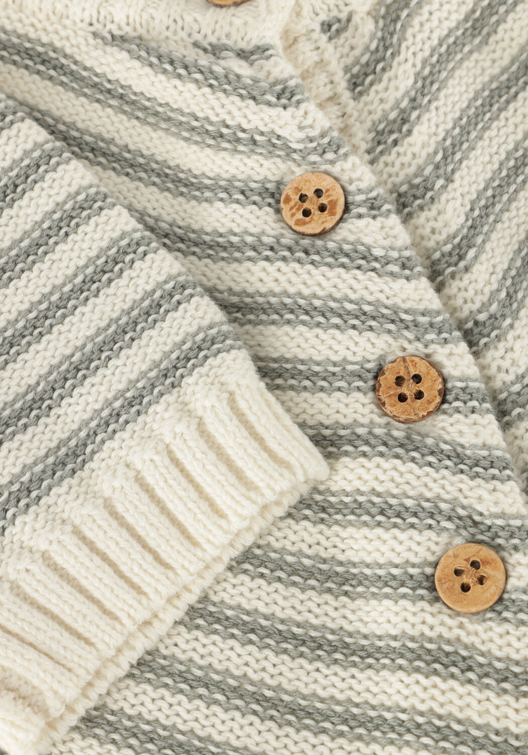 Ecru LIL' ATELIER Trui NBMKADIN LS WRAP KNIT LIL - large