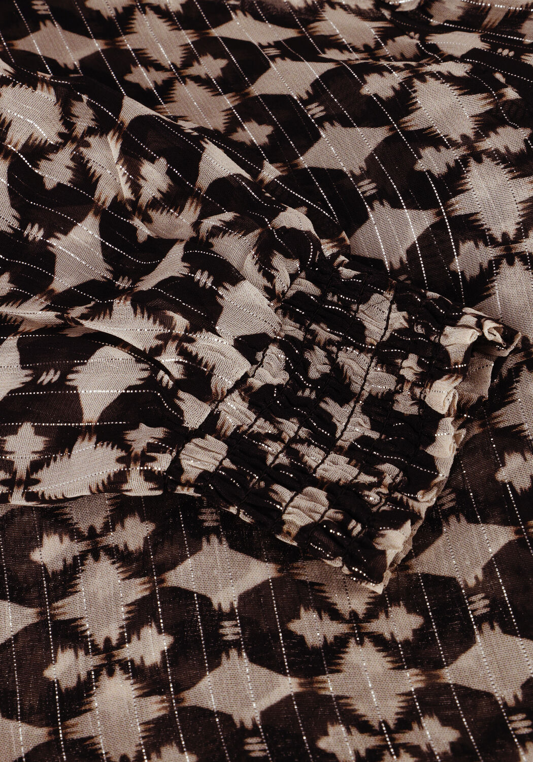 Zwarte AAIKO Blouses MAURA VIS 515 - large