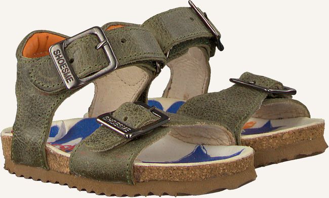 Groene SHOESME Platte sandalen BI9S092 Groene SHOESME Platte sandalen BI9S092 - large