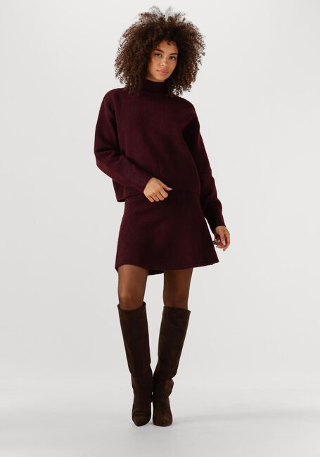 Bordeaux NEO NOIR Minirok GISA KNIT SKIRT - large