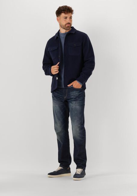 Blauwe ANERKJENDT Trui AKRICO LAMBSWOOL KNIT - large