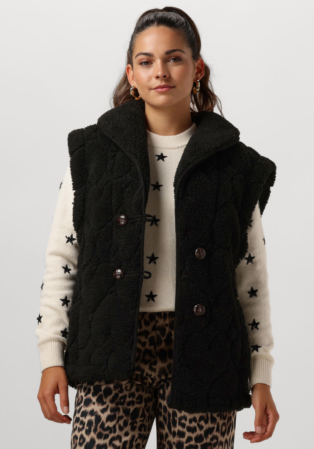 FABIENNE CHAPOT Dames Blazers Merlin Gilet Zwart