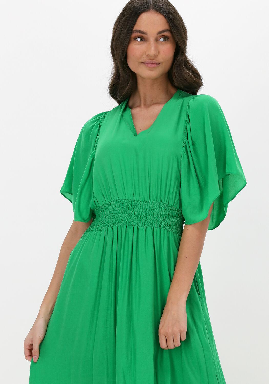 Groene CO'COUTURE Maxi jurk SAMIA SUN 