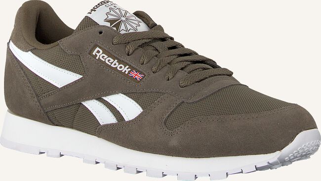 Groene REEBOK Lage sneakers CL LEATHER MU Groene REEBOK Lage sneakers CL LEATHER MU - large