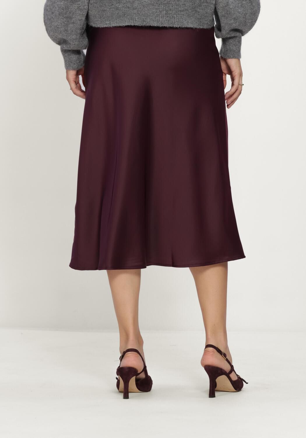 Bordeaux Y.A.S. Midirok YASPELLA HW MIDI SKIRT S. NOOS - large