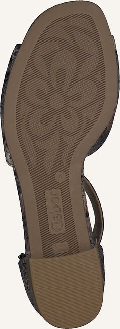 Grijze GABOR Platte sandalen 723 Grijze GABOR Platte sandalen 723 - large