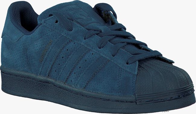 Adidas superstar donkerblauw suede Clearance