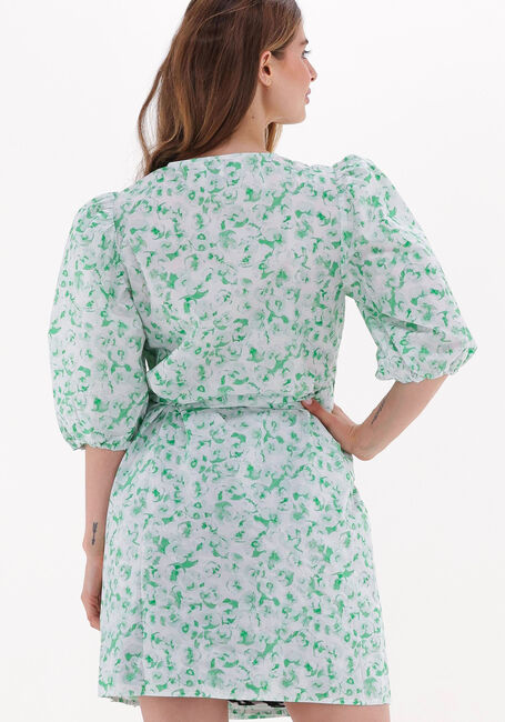 Groene JUST FEMALE Mini jurk GARDEN WRAP DRESS - large